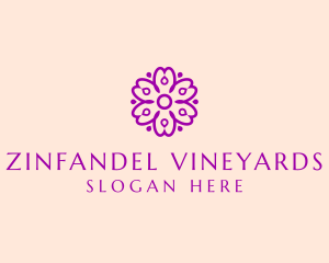 Flower Petal Garden logo design