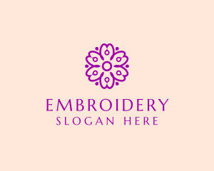 Flower Petal Garden logo design