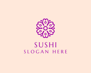 Flower Petal Garden logo design