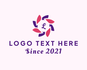 Zen - Flower Petal Wreath logo design