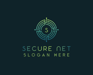 Cybersecurity - Tech Programming Software logo design