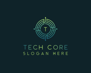 Tech Programming Software logo design