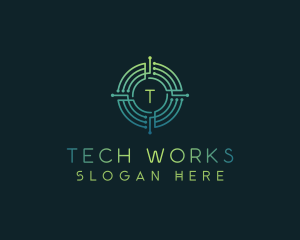 Tech Programming Software logo design