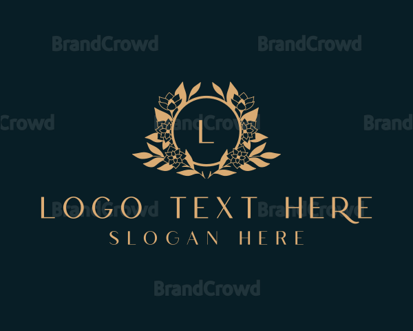 Elegant Flower Boutique Logo