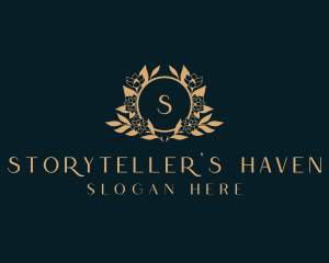 Elegant Flower Boutique Logo