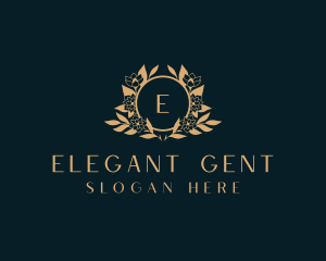 Elegant Flower Boutique logo design