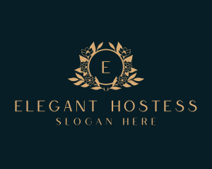 Elegant Flower Boutique logo design