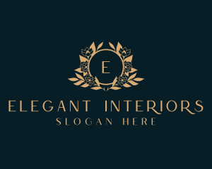 Elegant Flower Boutique logo design