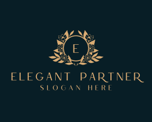 Elegant Flower Boutique logo design