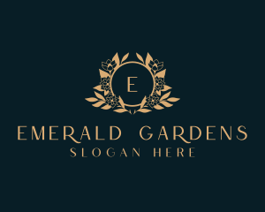 Elegant Flower Boutique logo design