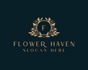 Elegant Flower Boutique logo design