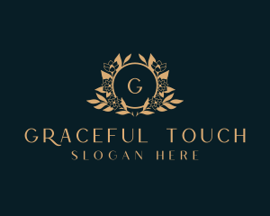 Elegant Flower Boutique logo design