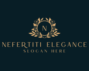 Elegant Flower Boutique logo design