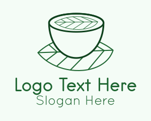 Herbal Tea Cup Logo