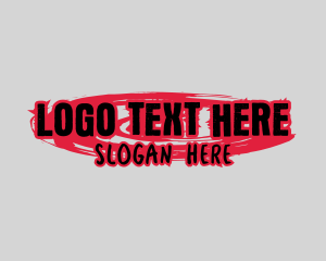 Spooky - Spooky Grunge Wordmark logo design