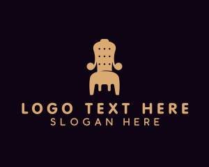 Armchair - Armchair Home Decor Furniture logo design