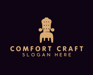 Armchair Home Decor Furniture logo design