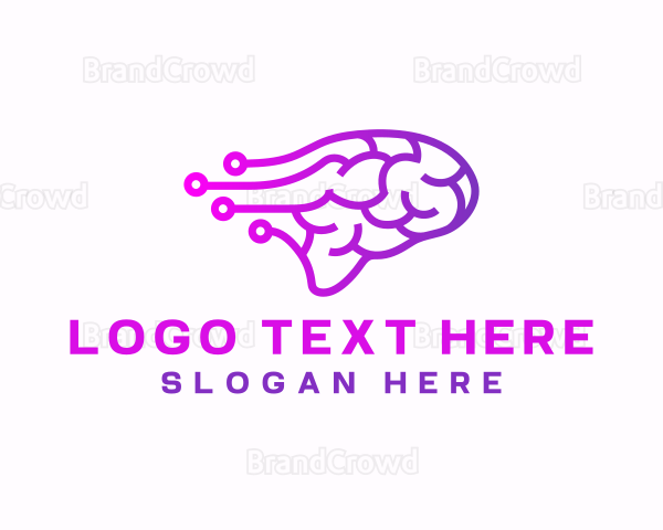 AI Brain Tech Logo