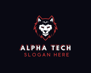 Alpha - Beast Wolf Gaming logo design