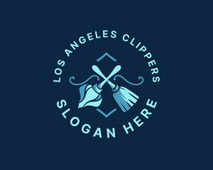 Cleaning Housekeeping Sanitation Logo