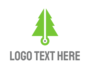 Tree - Pine Tree Rech logo design