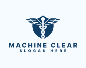 Telemedicine - Caduceus Medical Physician logo design