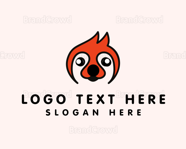 Sloth Head Zoo Logo