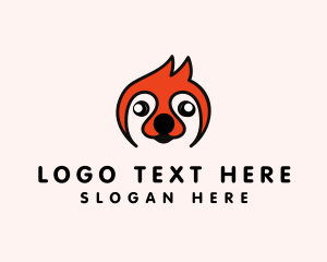 Head - Sloth Head Zoo logo design