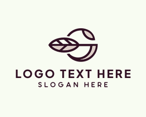 Organic Skincare Letter G Logo