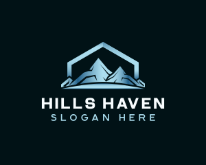 Mountain Outdoor Adventure logo design