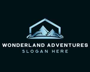 Mountain Outdoor Adventure logo design