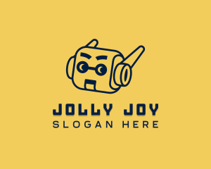 Jolly - Artificial Robot Toy logo design