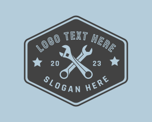 Motor - Mechanic Wrench Repair logo design