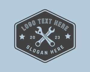 Mechanic Wrench Repair  Logo