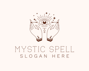 Spell - Mystic Eye Sorcery logo design