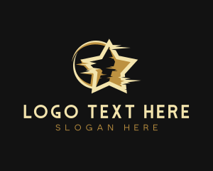 Professional - Glitch Star Art Studio logo design