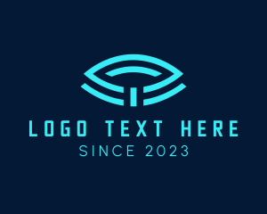 Futuristic - Digital Surveillance Company logo design