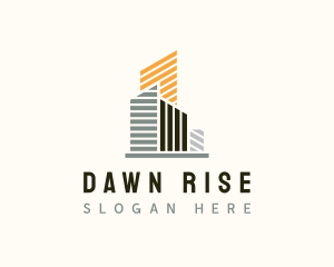 High Rise Establishment Building logo design