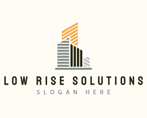 High Rise Establishment Building logo design