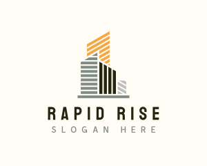 High Rise Establishment Building logo design