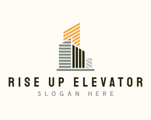 High Rise Establishment Building logo design