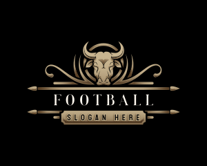 Western - Bull Horn Ranch logo design