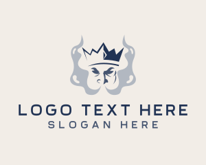 Fog - Vape Smoke King logo design