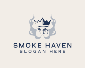 Smoke - Vape Smoke King logo design