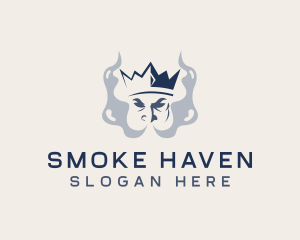 Vape Smoke King logo design