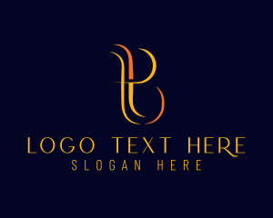 Finance Consulting - Professional Luxury Letter B logo design