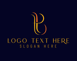 Digital Marketing - Professional Luxury Letter B logo design
