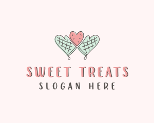 Cookies - Heart Cookie Baking logo design