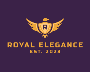 Premium Eagle Shield logo design