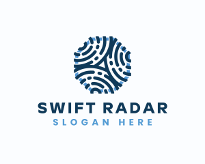 Radar - Biometric Security Technology logo design